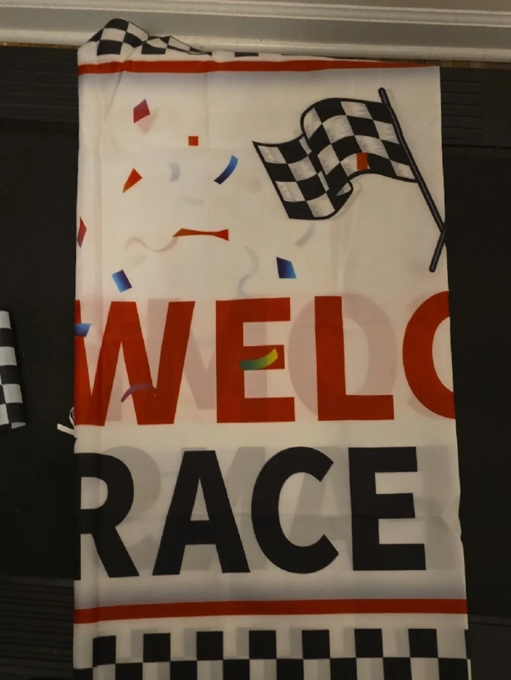 Car Racing Birthday Party Banner and Decorations Kit
